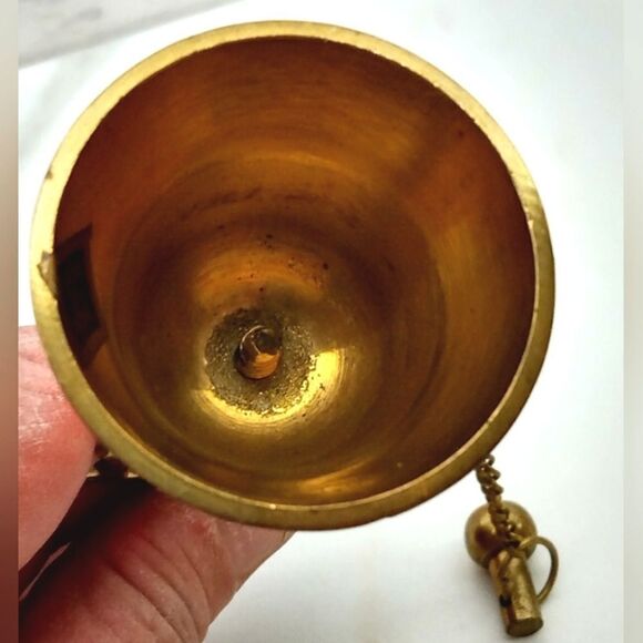 Unicorn Brass Bell Vintage - Picture 10 of 11